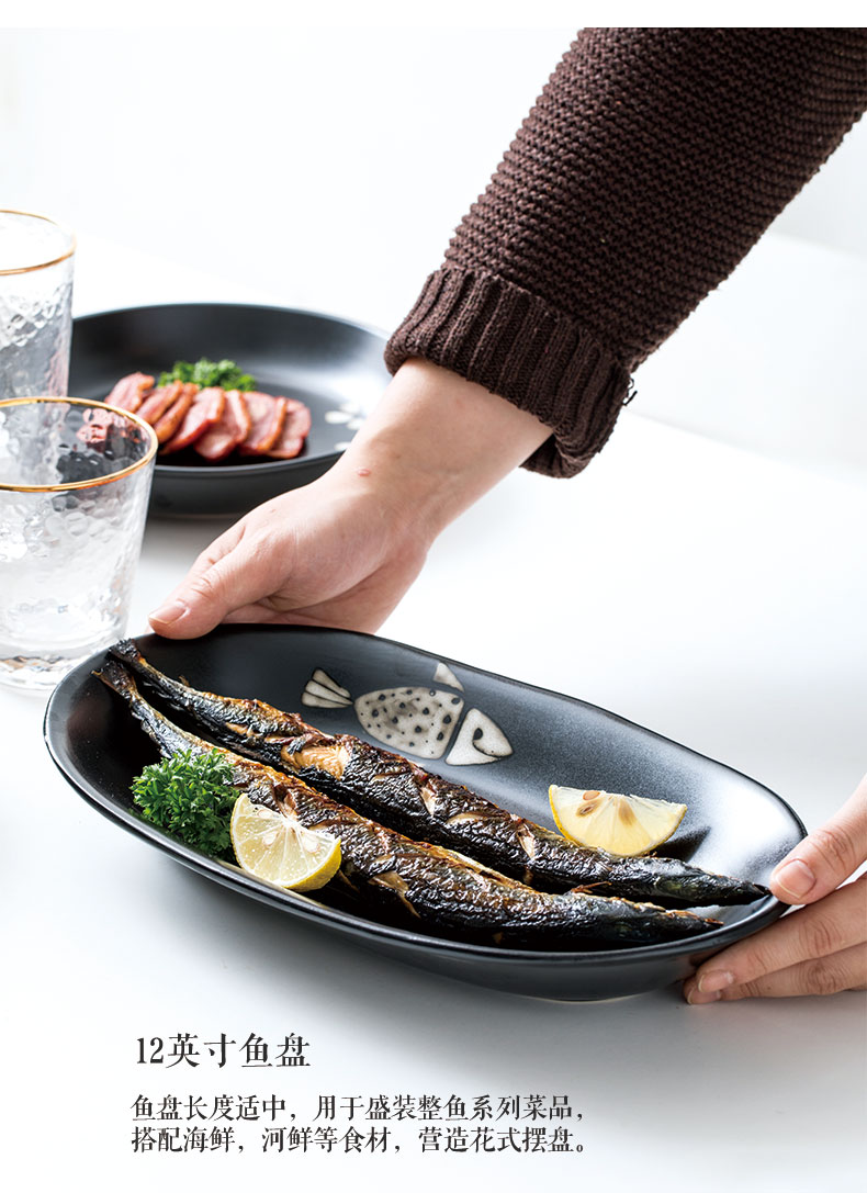 This porcelain Japanese ceramics tableware suit household contracted porcelain dishes dishes chopsticks suite combination blossoms