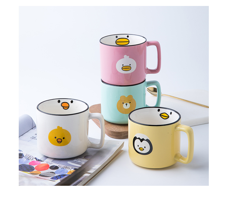 Foreign trade export ceramic keller single European creative move coffee cup home sitting room tea ultimately responds cup