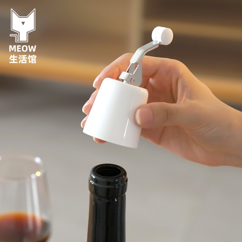 食品グレードのシリコン製ワインボトルストッパー、ガラスボトル用、万能外国産ワイン、ビール、ワイン、ソーダ用、真空シールワインストッパー