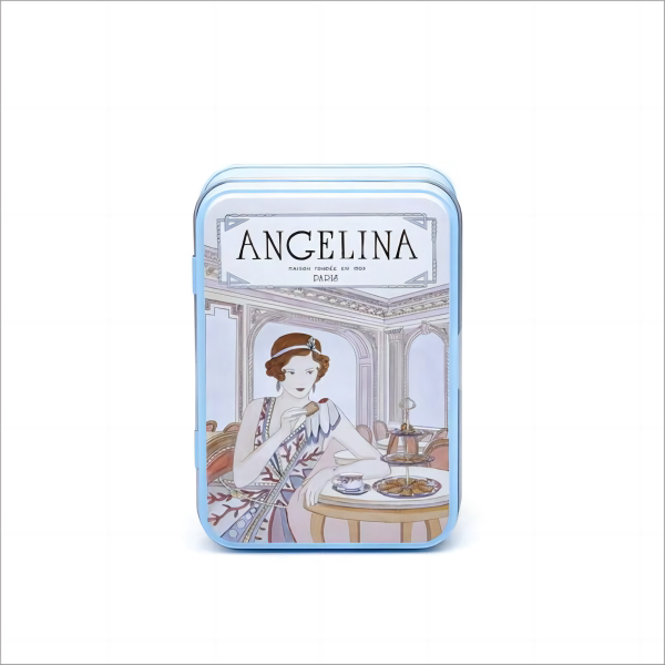 Angelina Paris Dark Chocolate Crisp Biscuit Gift Box (in Stock)