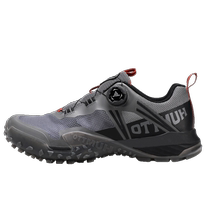 Haitu Outdoor Chaussures pour hommes Printemps et été Absorbant les chocs Chaussures de randonnée et dalpinisme Chaussures tactiques noires tout-terrain à réponse rapide pour hommes