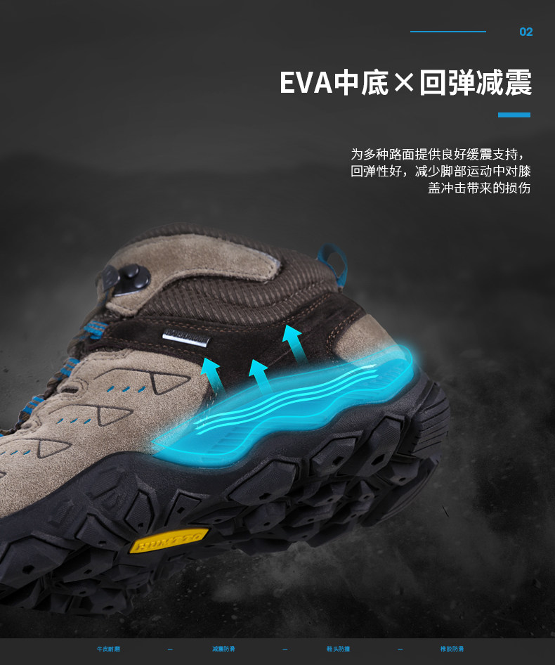 Ослепительный высокий восхождение обувь мужской зимний с дополнительным слоем пуха анти тепло Горка мужская обувь снег пригодный для носки натуральная кожа на открытом воздухе Обувь женщина humtto / defended passers 