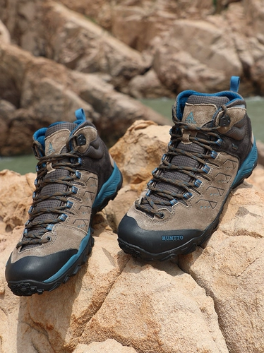 Альпинистские демисезонные туфли, нескользящая износостойкая спортивная обувь подходит для пеших прогулок