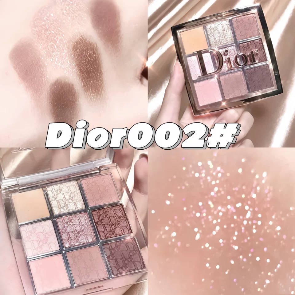 Dior/ Новая версия подложки nine-color eye shadow tray 002 007 011 Earth color матовые тени для век подлинные