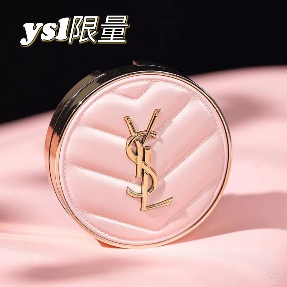  YSL Saint Laurent 2022 Spring new product limited pink small goat leather air cushion replacement core B10 B20