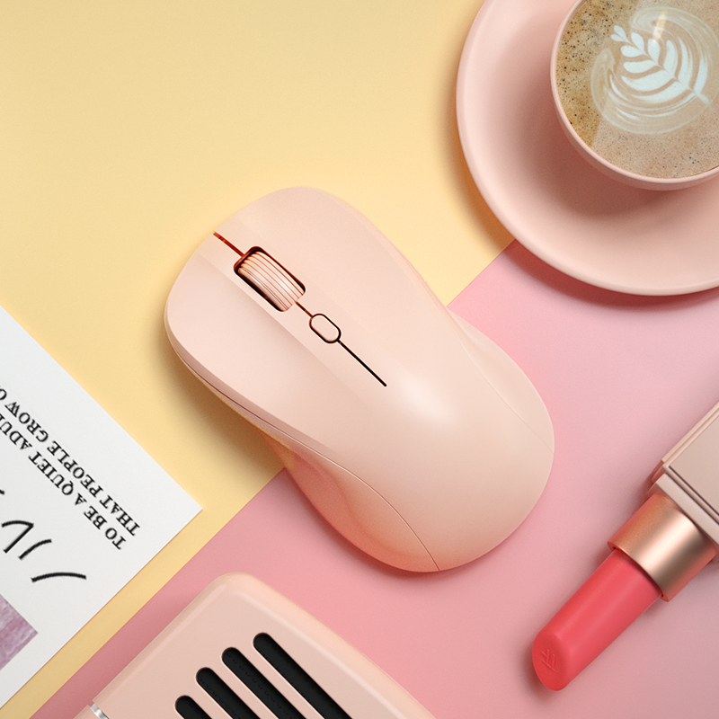 BOW Hangshi Mute Wireless Mouse Charging Bluetooth Home Office External USB Computer Notebook Portable Mouse