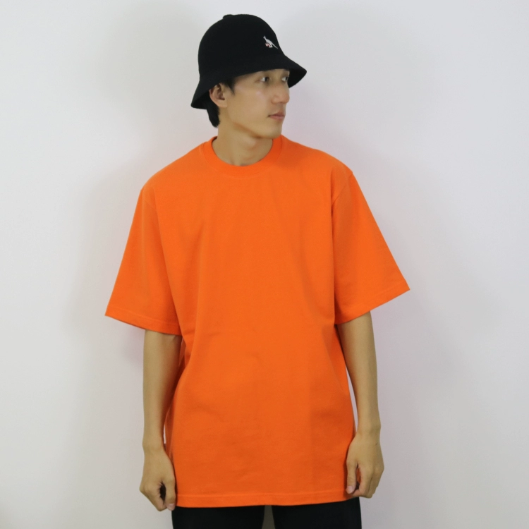 Bboy lỏng loại áo thun rắn màu cơ bản đường phố nhảy hip hop nặng tay áo ngắn popping hiphop áo thun nam tay ngắn có nón