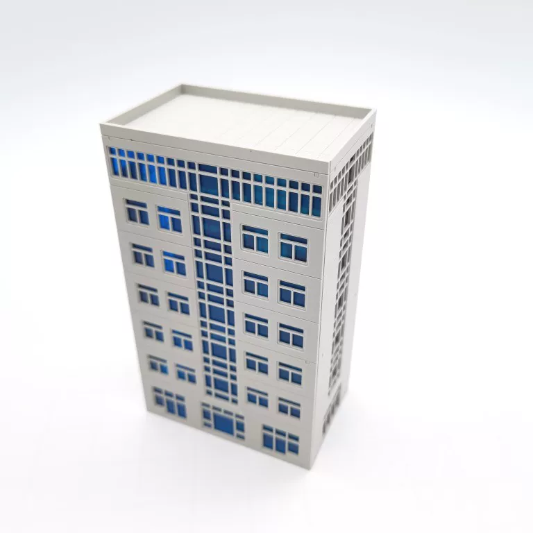 Plastic constructor, house, scale 1:150, scale 1:87