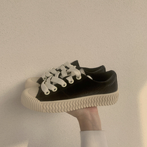 new cloorection strong pushback board shoes women wave Korean version ulzzang2021 years women shoes thick bottom BAO WEN shoes