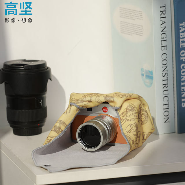 Gaojian camera 100-patch micro single liner bag SLR camera self-adhesive storage 100-fold cloth wrap magic cloth for Canon, Sony, Fuji, Leica, ເລນ DJI, ການປົກຫຸ້ມຂອງຖົງການຖ່າຍຮູບ