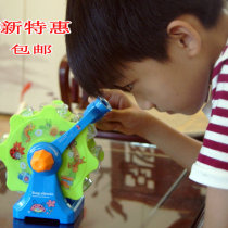 Childrens science insect capture collector observer magnifying glass Childrens Ferris wheel toy with 8 Petri dishes