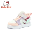 Hello Kitty, туфли, небольшая универсальная белая обувь, высокие кроссовки, спортивная обувь, осенние, тренд сезона