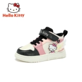 Hello Kitty, туфли, небольшая универсальная белая обувь, высокие кроссовки, спортивная обувь, осенние, тренд сезона