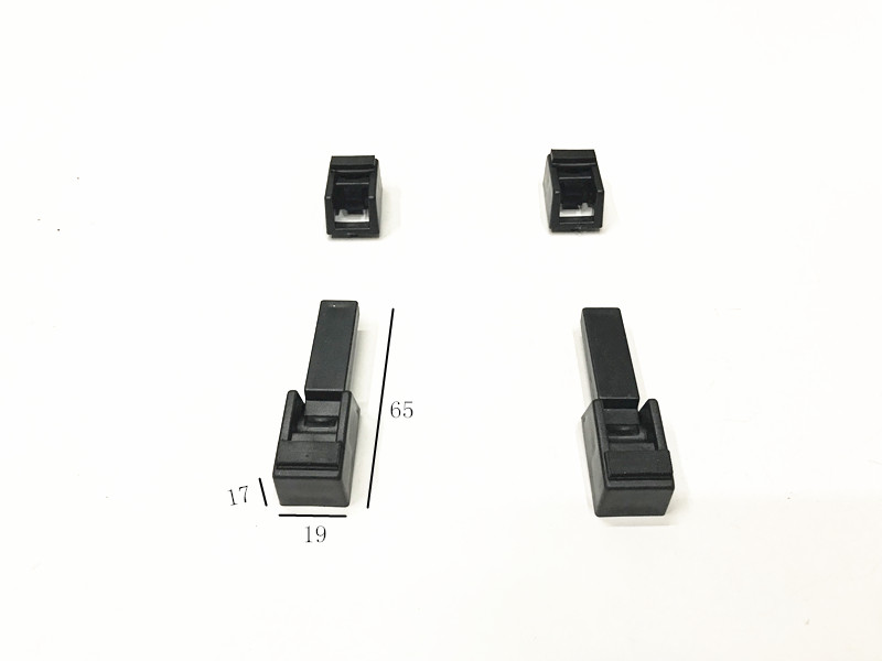 Direct selling electronic equipment instrument support feet aluminum alloy main shell rubber pad plastic shell DI instrument housing bracket