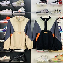 Li Ning sweatshirt mens 2021 spring sweater sports fashion series pullover hooded sweatshirt sportswear AWDR031