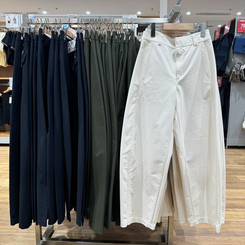 Uniqlo Women's Knit Silhouette Pants/Casual Pants Scythe Pants 483722 477345