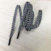 Black and white twill mesh line hoodie rope clothing drawstring pants waist rope versatile clothing accessories bag decoration