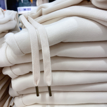 High quality environmentally friendly combed cotton 1 2 cm wide sweater cap rope Sweater pants waist rope accessories pumping belt chi tide products