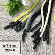 Insts web celebrity popular all-match Korean version cotton round rope BF original clothes and hat rope rubber head belt trend