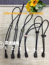 Elastic stretch free tie Anti-loose lazy shoelaces Bags Hems Drawstring Drawstring Closure Automatic shoelaces