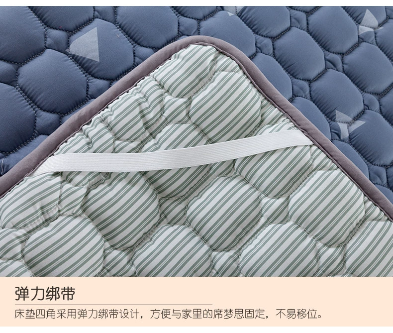 Giường nệm đệm nệm mùa đông mat bảo vệ nhà mat pad giường 1,8x2.0 m m giường đệm nhíp