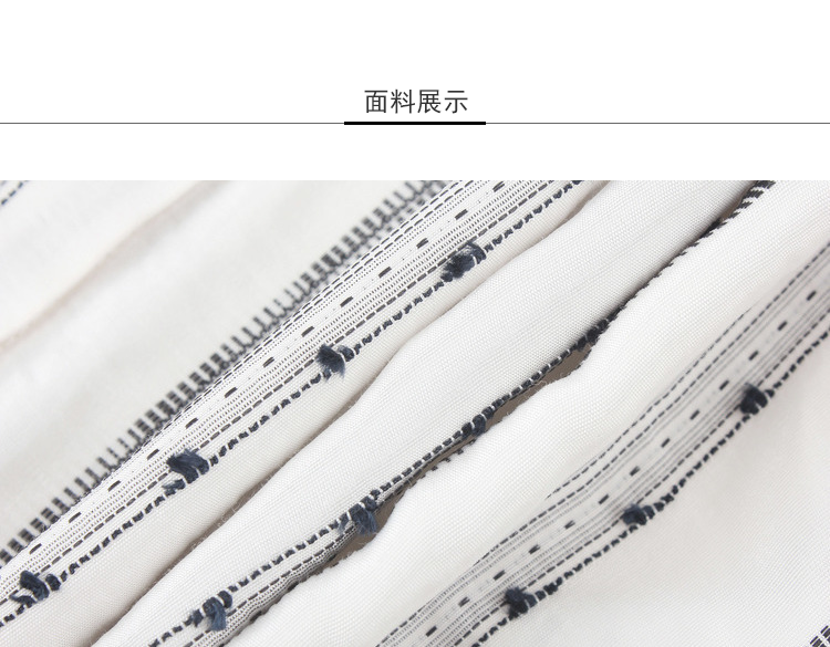 Lily2018冬新款女装领口系带气质商务通勤撞色系带领直筒长袖衬衫