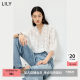 ເສື້ອເຊີດແຂນຍາວ LILY lace pullover lyocell ສາມສ່ວນສີ່