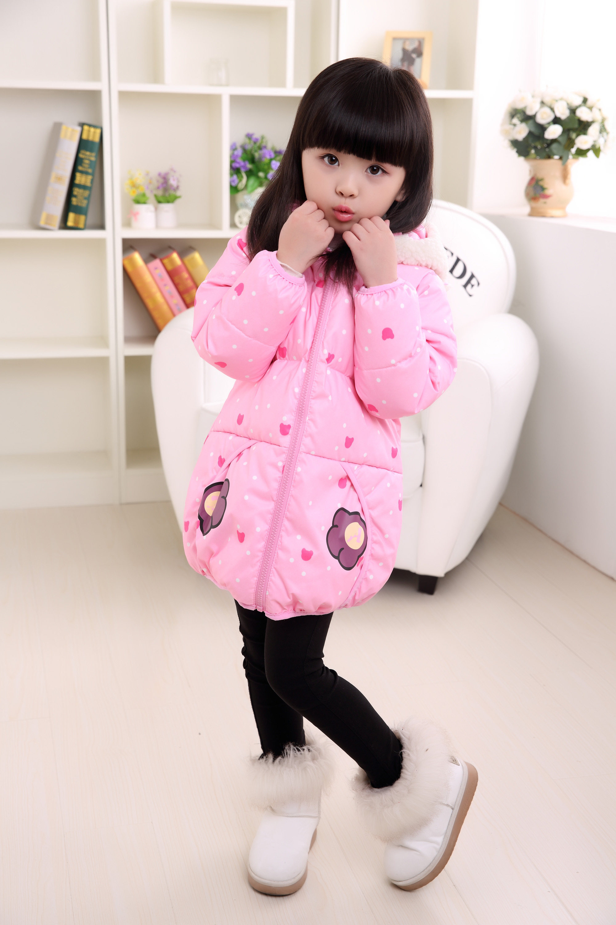 Blouson pour fille en polyester - Ref 2160736 Image 14