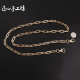 Цепь ручной работы, металлические аксессуары, сумка через плечо, бретели, сменная цепочка