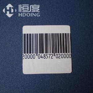 4*4cm soft label supermarket anti-theft label Electronic anti-theft soft label 5 points 5