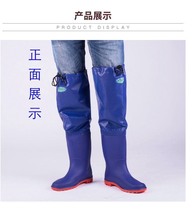 Giày cao gót mới đi mưa ủng dài ủng nam và nữ cỡ lớn chống trơn trượt cao su mềm đế giày chống mưa đi giày câu cá - Rainshoes ủng đi mưa nhật bản