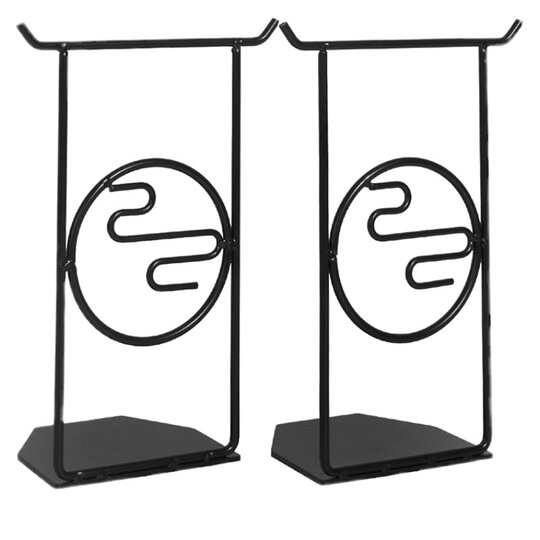 Chinese style metal bookends creative golden desktop file book organization and storage bookends