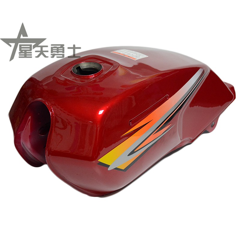 Applicable luxury Suzuki locomotive drill leopard silver leopard HJ125K-2 HJ125-7A Fuel tank petrol pot spot