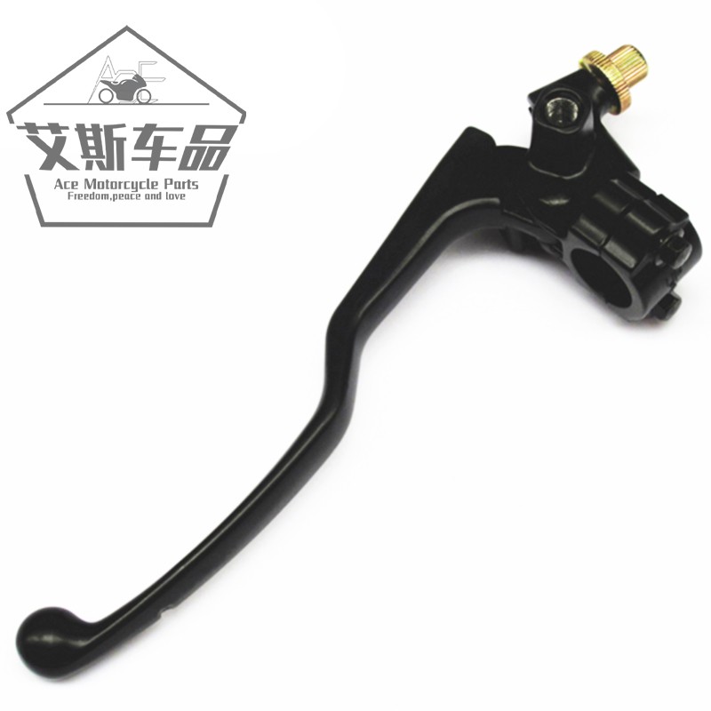Applicable luxury locomotive di Shuang HJ150-9AC left bracket mirror seat clutch handle Lalever horn assembly