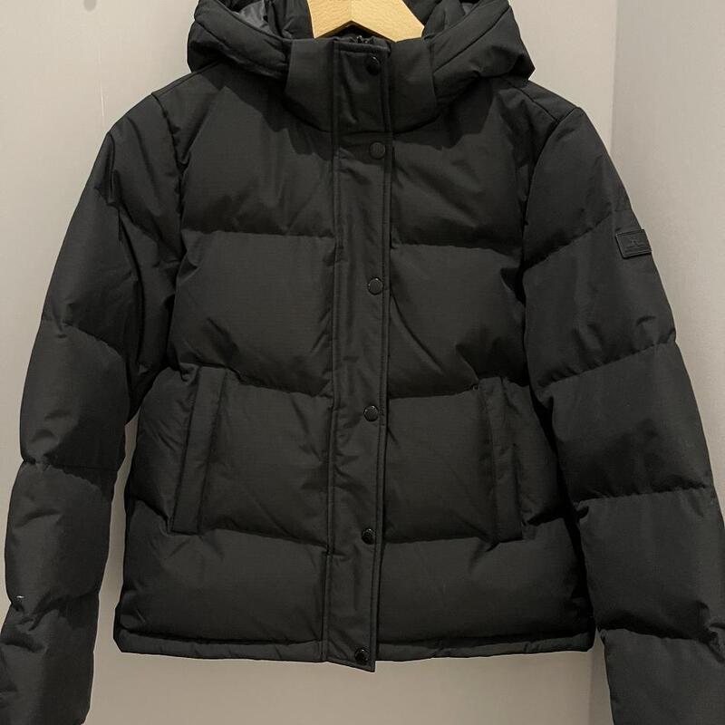 Clearance Sale: Slimming Women's Hooded down Jacket, Windproof, Waterproof, Self-Heating, Soft, Two-Tone, Mugaodi Zw24406016