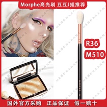 Morphe R36 M510 Beanie J sister recommends highlighter brush animal hair