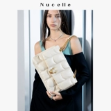 Сумка через плечо, вместительная и большая сумка на одно плечо с ромбовидным узором, осенняя, тренд сезона, премиум класс