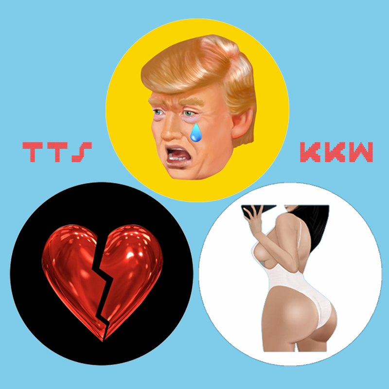 ins gốc TTS phong cách châu Âu Kardashian kimoji loạt biểu hiện rung mạng điện thoại màu đỏ Desktop cốc hút khung - Phụ kiện điện thoại di động ốp lưng redmi 9a