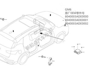 GM6 Модуль управления платой компьютеров 0E № 8040003ADE0000 ADE0001 ADE0002
