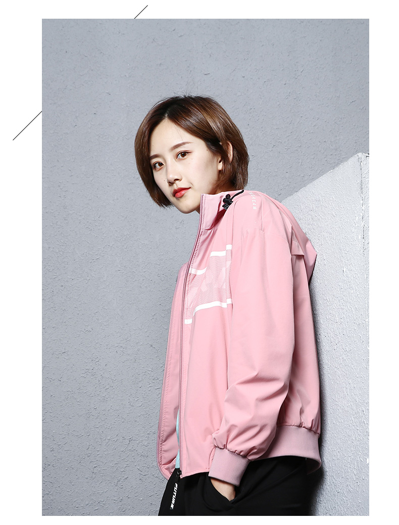 Psyche thể thao trench coat nữ mùa hè mỏng thể thao và áo khoác giải trí trùm đầu chạy áo khoác hẹp cuff thể thao áo gió nữ - Áo gió thể thao áo gió lông cừu