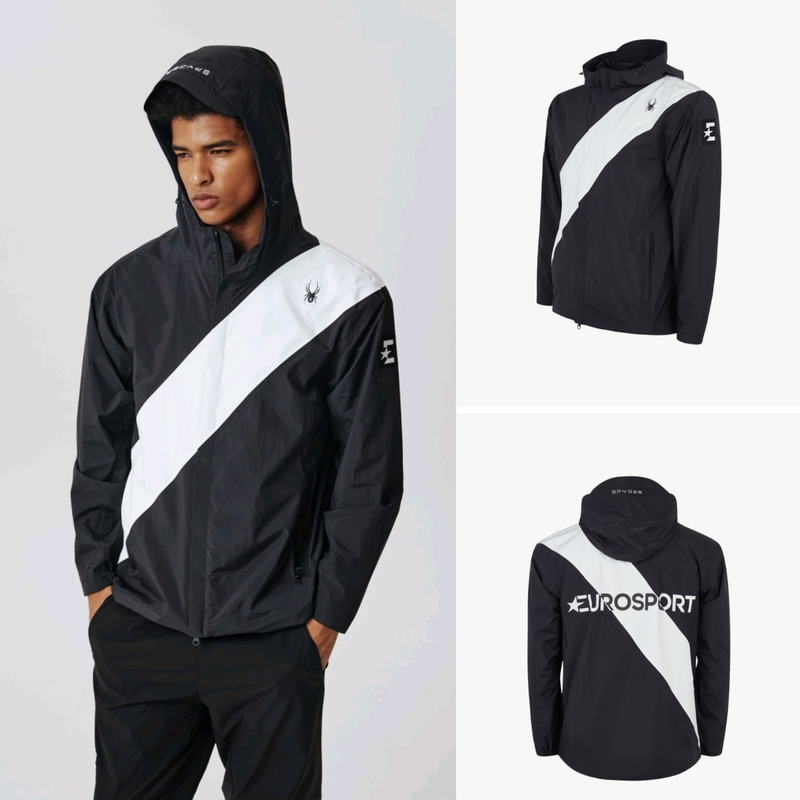Super Cool! High-End Style! Authentic Korean Spyder/Spider Spring and Autumn Windproof and Waterproof Softshell Jacket