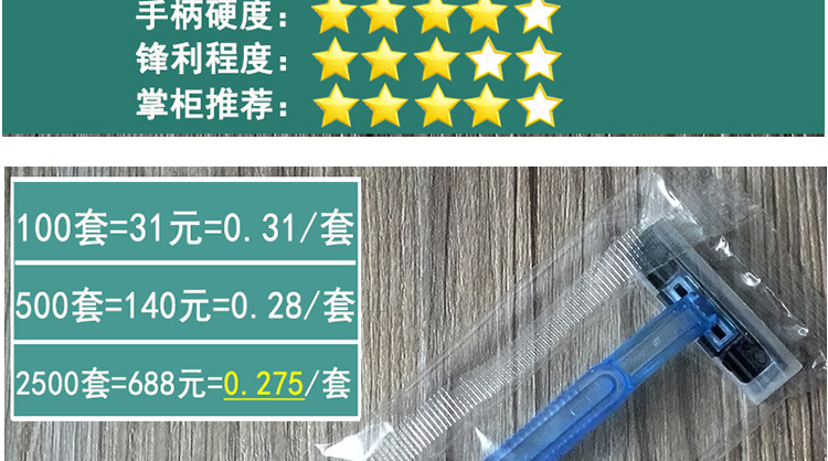 Khách sạn khách sạn tắm dùng một lần dao cạo râu ngoài trời - Rửa sạch / Chăm sóc vật tư balo du lịch mini