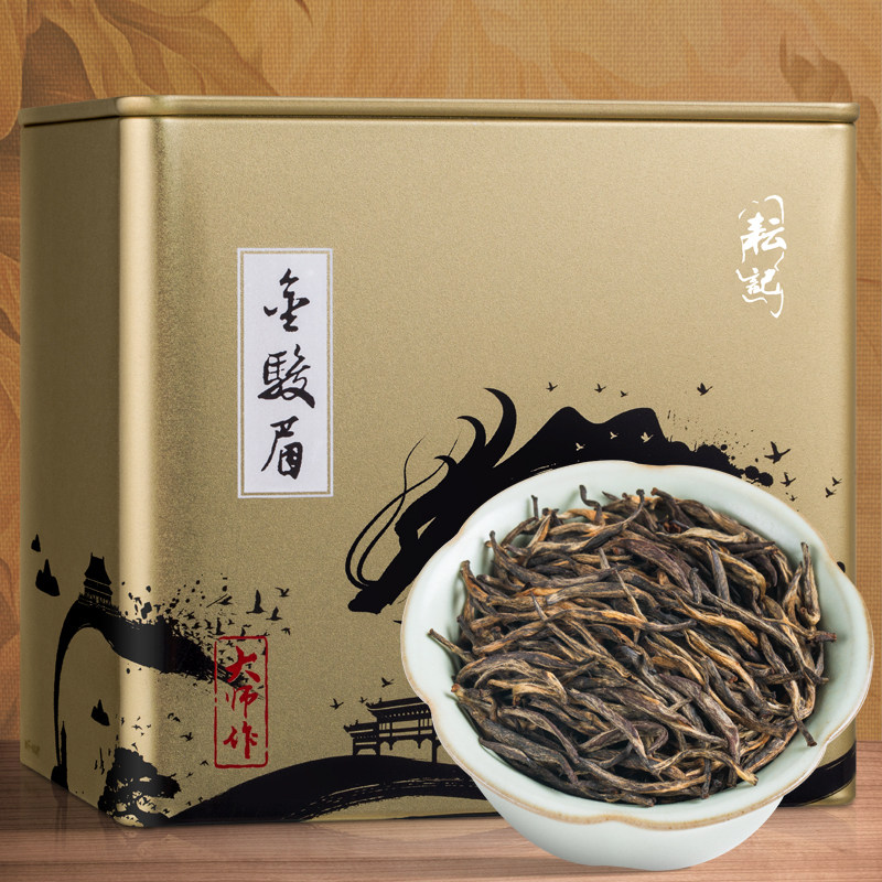 Sanxianfeng Mei Zhan Jin Junmei Black Tea Super Rhyme Jin Junmei New Camellia Fruit Fragrant Single Bud Bulk 500g