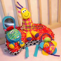 American Lamaze Lamaze Zoo Trolley Tray Game Rocking Bell BB Instrumental Dental Gum Safety Mirror Louder Paper