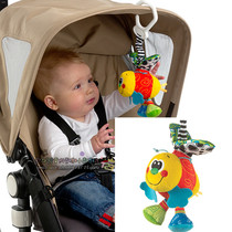 Australian Playgro superQ bee rattling lathe hung with wings ticking to exercise small hand arm force