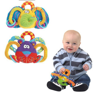 Australian Playgro various rattle elephant and lion dolls to promote hearing and hands-on ability