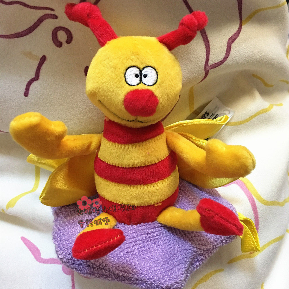 American Taf toys Q burst little bee and chick dolls with rattle paper to enhance the baby's sense of touch