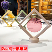 Dust-proof suspended color lens display stand sunglasses lens display props myopia glasses shooting decorative display rack
