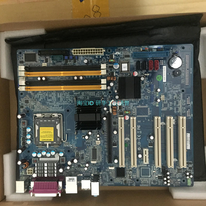 The new original motherboard AIMB-763VG AIMB-763G2 READ-WIN2000 can be installed