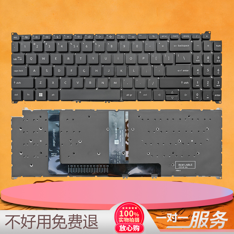 Acer Swift Go 16 Sfg16-71-51Zn/732S N23J7 N23C7 Keyboard Acer Swift Go 16 Sfg16-71-51Zn/732S N23J7 N23C7 Keyboard
